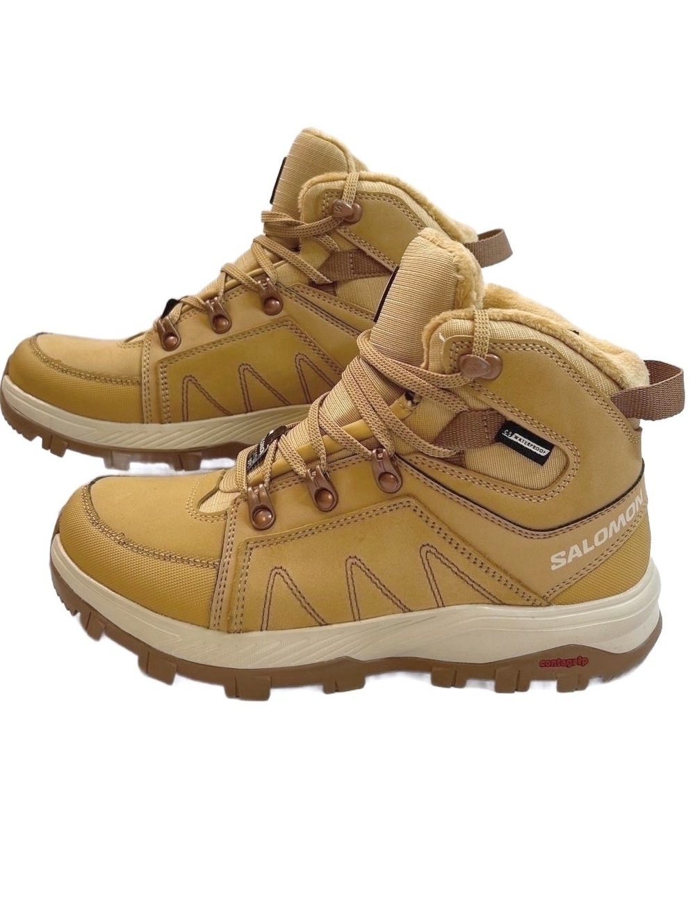Salomon Outchill Thinsulate Waterproof Hiking Boots “Almond” Women 5.5 | NWT
